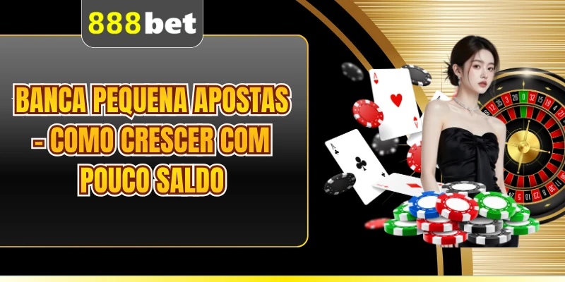 Banca Pequena Apostas - Como Crescer Com Pouco Saldo